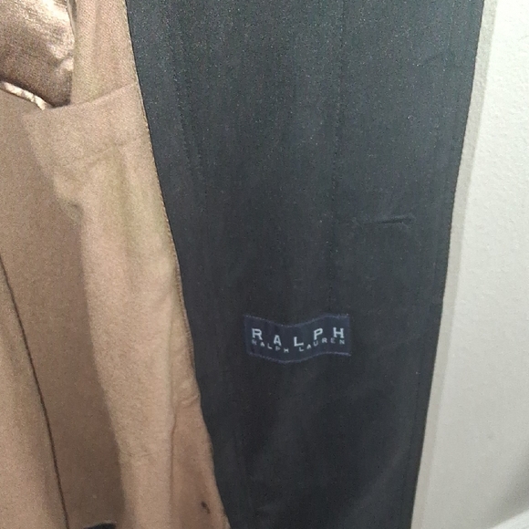 Ralph Lauren Black Trench Coat - Picture 6 of 9